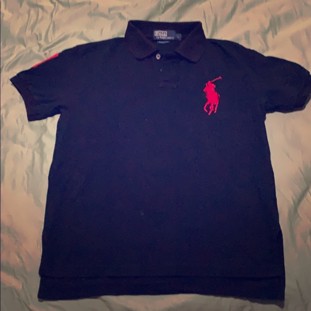 🐴 Polo Ralph Lauren Big Pony Black —large